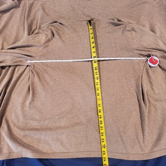 Calvin Klein cascading open-front cardigan - size L - Picture 7 of 7